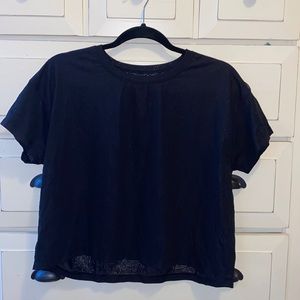 Lululemon Cates tee cropped - mesh